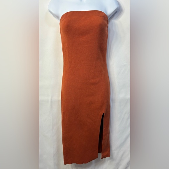 Rust Sweater Dress - Picture 5 of 5